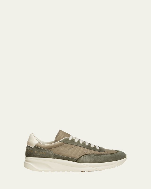 Track Nylon Runner Sneakers